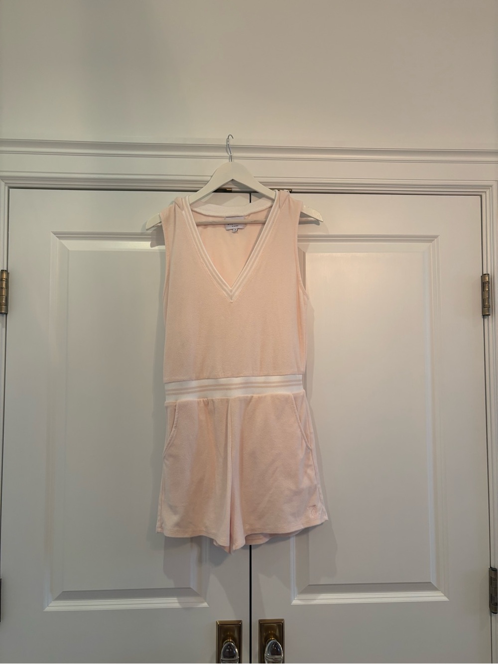 Juicy Couture Sleeveless V-Neck Romper